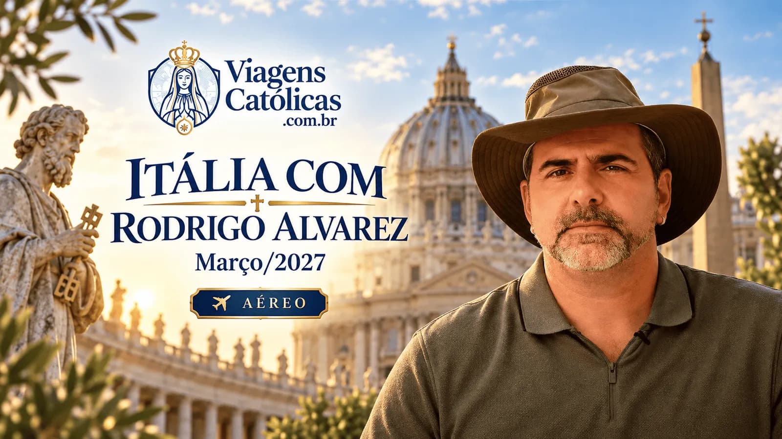 Itália com Rodrigo Alvarez Março/2027