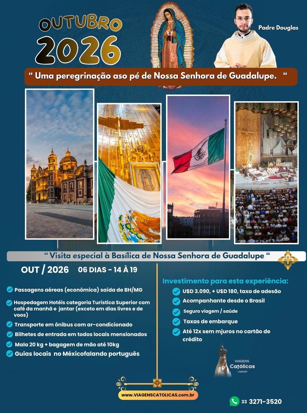 Cópia de MÉXICO 2026 Visita especial à Basílica de Nossa Senhora de Guadalupe “ (2)